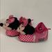 Disney Shoes | Disney Minnie Mouse Girls Slippers Size 9-10 | Color: Pink | Size: 9-10