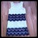 Jessica Simpson Dresses | Jessica Simpson Dress Lace Tier Dress Size 4 | Color: Black/White | Size: 4