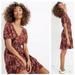 Madewell Dresses | Nwt Madewell Butterfly Ruffle-Wrap Dress | Color: Pink/Red | Size: Various