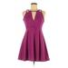 Free People Dresses | Free People Miss Connections Pink Skater Dress, 8 | Color: Pink/Purple | Size: 8