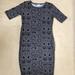 Lularoe Dresses | Lularoe Julia Dress - Xs | Color: Black/Gray | Size: Xs