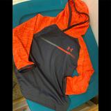 Under Armour Shirts & Tops | Boys Under Armour Hoodie-Size 4 | Color: Gray/Orange | Size: 4b