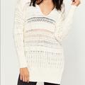 Free People Sweaters | Free People Free People Hot Tropics Pull | Color: Cream | Size: S