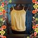 Michael Kors Tops | Michael Kors Halter Top | Color: White/Yellow | Size: S