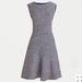 J. Crew Dresses | J. Crew Confetti Tweed Flared Mini Dress | Color: Blue/Pink | Size: 0p