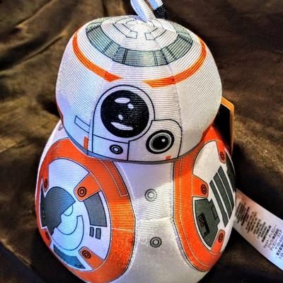 Disney Toys | Bb-8 Plush - Star Wars. | Color: Orange/White | Size: 10" H