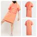 Adidas Dresses | Adidas Originals Large Logo Tee Dress | Color: Orange/Pink | Size: S