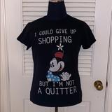 Disney Tops | Authentic Disney Minnie Mouse T-Shirt | Color: Black/Red | Size: 1x