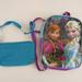 Disney Accessories | Disney Frozen Mini Backpack & Small Blue Purse | Color: Blue/Purple | Size: Osg