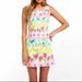 Lilly Pulitzer Dresses | Lilly Pulitzer Delia Shift In Floral Line Dance 2 | Color: Pink/White | Size: 2