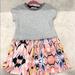 J. Crew Dresses | Crewcuts Jcrew Girls T-Shirt Dress 2t | Color: Gray/Pink | Size: 2tg