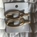 Free People Accessories | Free People Hair Clips | Color: Gold/White | Size: Os