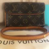 Louis Vuitton Bags | Louis Vuitton Florentine Belt Bag (Retired) | Color: Brown | Size: 6.5”X4.5”X1.5”Folded Xs Belt