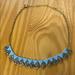 J. Crew Jewelry | Blue J. Crew Necklace | Color: Blue/Gold | Size: Os