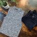 American Eagle Outfitters Tops | American Eagle Outfitters Sweater Crop Top | Color: Black/Gray | Size: S