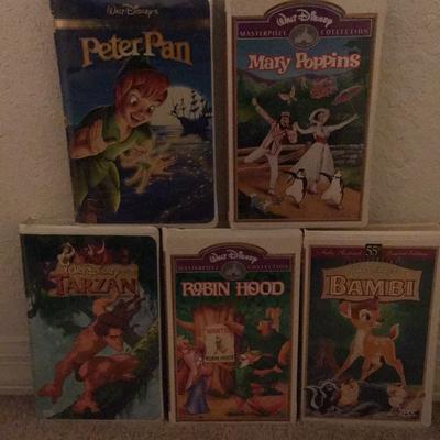 Disney Other | Classics Vhs Bundle | Color: Black | Size: One Size