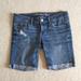 American Eagle Outfitters Shorts | American Eagle Jean Bermuda Shorts | Color: Blue | Size: 4