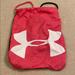 Under Armour Bags | Hp Under Armour Drawstring Bag | Color: Black/Pink | Size: Os