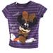 Disney Shirts & Tops | Disney Store Purple Minnie Halloween Tee 2/3 | Color: Orange/Purple | Size: 2tg