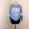 Pink Victoria's Secret Sweaters | Love Pink | Color: Blue/White | Size: Xs