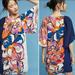 Anthropologie Dresses | Maeve Anthropologie Silk Vero Floral Hawaiian Mini (Yy) | Color: Blue | Size: S