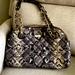 Kate Spade Bags | Kate Spade Georgina Snake Tote | Color: Silver | Size: Os