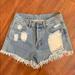 Brandy Melville Shorts | Brandy Melville Jean Shorts | Color: Blue | Size: M