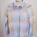 J. Crew Tops | J.Crew Pastel Plaid Button-Down | Color: Blue/Orange | Size: S