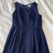 J. Crew Dresses | J. Crew Wool Lined Dress - Size 4 | Color: Blue | Size: 4