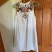 Madewell Dresses | Madewell X Jm Drygoods Embroidered Dress | Color: White | Size: Xs