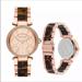 Michael Kors Jewelry | Michael Kors Rose Gold Tortoise Watch | Color: Gold | Size: Os