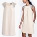 J. Crew Dresses | J. Crew Edged Lace Cap-Sleeve Dress Nwt | Color: Cream/White | Size: 10