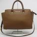 Michael Kors Bags | Michael Kors Selma Large Satchel Luggage Saffiano | Color: Brown | Size: Large