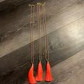 J. Crew Jewelry | J. Crew Tassel Necklaces | Color: Pink | Size: Os