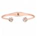 Kate Spade Jewelry | Kate Spade Rose Gold Lady Marmalade Cuff Bracelet | Color: Gold/Pink | Size: Os