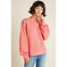 Anthropologie Sweaters | Anthropologie Lantern Sleeve Lilou Sweatshirt Xs | Color: Pink | Size: Xs