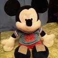 Disney Toys | Mickey Mouse Plush | Color: Black/Blue | Size: Osbb