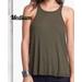 Free People Tops | Free People Movement Ribbed Racerback Tank Top Medium | Color: Green | Size: M