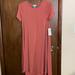 Lularoe Dresses | Lularoe Carly | Color: Orange/Pink | Size: Xxs