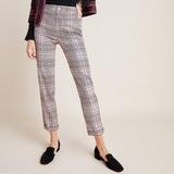 Anthropologie Pants & Jumpsuits | Anthropologie Plaid Striped Trousers | Color: Blue/Pink | Size: 4
