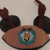 Disney Accessories | Disney Pluto Furry Christmas Antlers Mickey Mouse | Color: Brown/Green | Size: Unisex Youth Size