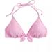 J. Crew Swim | J. Crew Tie Halter Bikini Set In Laser-Cut Eyelet | Color: Pink | Size: Various