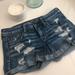 American Eagle Outfitters Shorts | Distressed American Eagle Shorts | Color: Blue | Size: 4