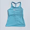 Nike Tops | Nike Blue Tank Top With Bra | Color: Blue | Size: S