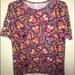 Lularoe Tops | Disney Lularoe Irma | Color: Pink/Purple | Size: S