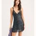 Free People Dresses | Gold Rush Slip Free People Night Combo | Color: Black | Size: Xs