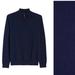 Polo By Ralph Lauren Sweaters | Men’s Ralph Lauren Cashmere Half Zip Long Sweater | Color: Blue | Size: Xl