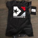 Converse One Pieces | Converse One Piece Size 3 Months | Color: Gray | Size: 3mb