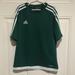 Adidas Shirts & Tops | Adidas Green Jersey Short Sleeve Shirt | Color: Green/White | Size: Mb