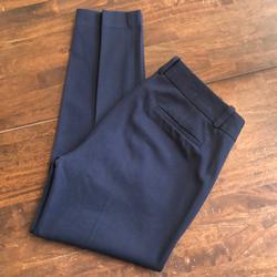 J. Crew Pants & Jumpsuits | J. Crew Stretch Cropped Pants | Color: Blue | Size: 6